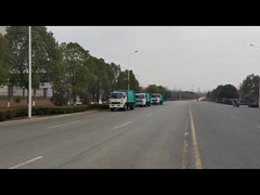 3 unidades de caminhão de lixo Compactor com chassis de diferentes marcas